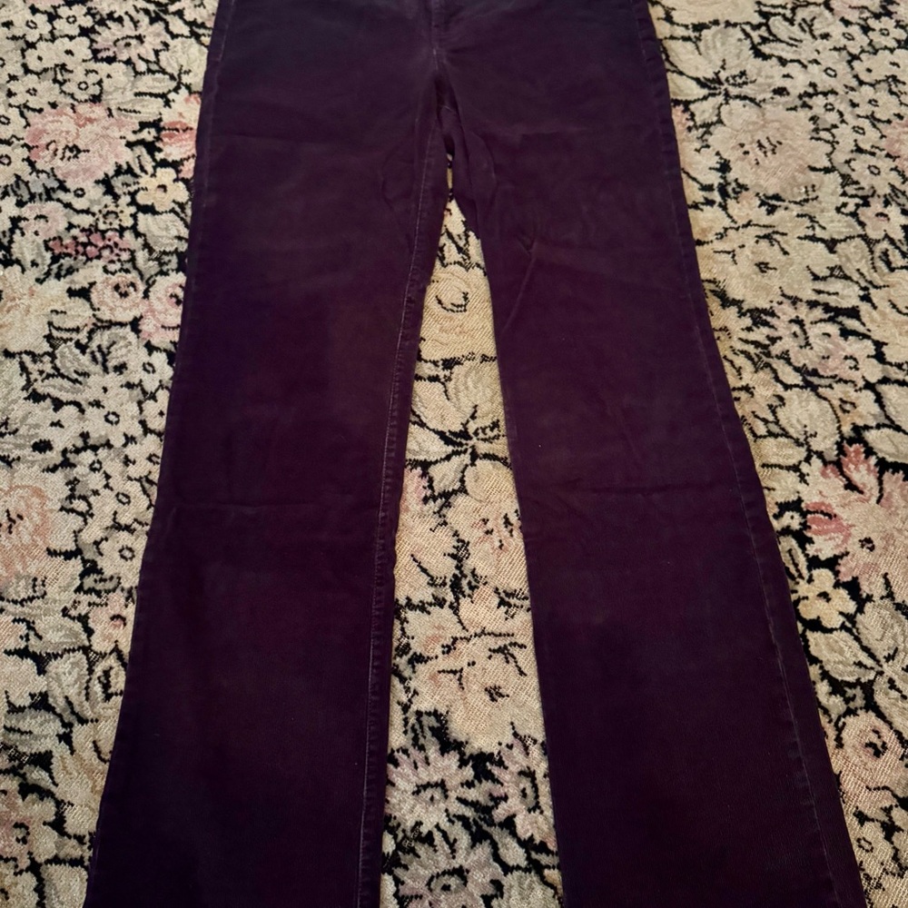 Martin and OSA Purple Corduroy Pants - Size 29